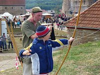 Bild: Mittelaltermarkt auf der Wasserburg