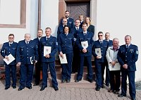 Bild: Bef&ouml;rderung bei der Nordth&uuml;ringer Polizei