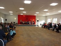 Bild: Saal feierlich eingeweiht