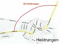 Bild: Ortsumgehung Heldrungen