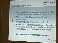 Fachtagung zum Ehrenamt Bild: Fachtagung zum Ehrenamt