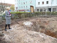Oberbürgermeisterin Rinke vor Ort Bild: Oberbürgermeisterin Rinke vor Ort