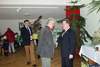Bild: Zahlreiche Gratulanten kamen