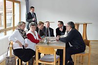 Bild: Zahlreiche Gratulanten kamen