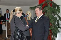 Bild: Zahlreiche Gratulanten kamen