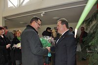 Bild: Zahlreiche Gratulanten kamen