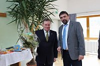 Bild: Zahlreiche Gratulanten kamen