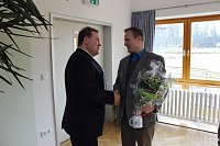 Bild: Zahlreiche Gratulanten kamen