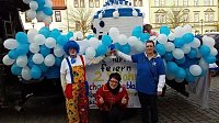 Frankenhusen allemohl in Blau und Weiß Bild: Frankenhusen allemohl in Blau und Weiß