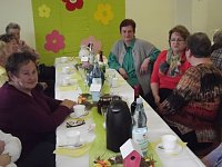 Frauentagsfeier mit Gästen Bild: Frauentagsfeier mit Gästen