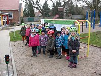 Verkehrssicherheitstag in der Kindertageseinrichtung Bild: Verkehrssicherheitstag in der Kindertageseinrichtung