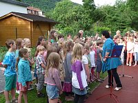 Schulgarten eingeweiht Bild: Schulgarten eingeweiht