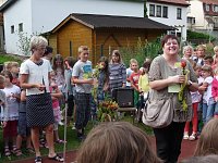 Schulgarten eingeweiht Bild: Schulgarten eingeweiht
