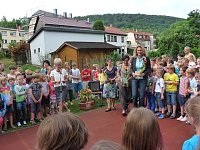 Schulgarten eingeweiht Bild: Schulgarten eingeweiht