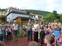 Schulgarten eingeweiht Bild: Schulgarten eingeweiht