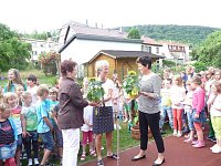 Schulgarten eingeweiht Bild: Schulgarten eingeweiht