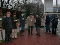 Weihnachtstauchen im Bebraer Teich Bild: Weihnachtstauchen im Bebraer Teich