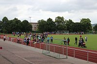 Bild: Musikalische Unterst&uuml;tzung kam vom Fanfarenzug.