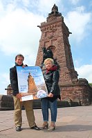 Bild: Jugendblasorchester Zwickau am Kyffh&auml;user-Denkmal