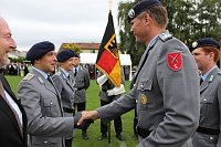 Vereidigung in der Patengemeinde Bild: Vereidigung in der Patengemeinde