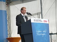 Bild: Angela Merkel in Leinefelde