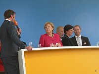 Bild: Angela Merkel in Leinefelde