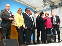 Bild: Angela Merkel in Leinefelde