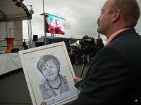 Bild: Angela Merkel in Leinefelde