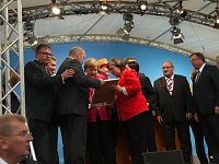 Bild: Angela Merkel in Leinefelde