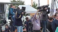 Bild: Angela Merkel in Leinefelde