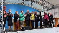 Bild: Angela Merkel in Leinefelde