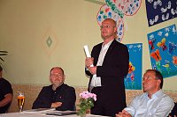 Gewerkschafter diskutierten mit Kandidaten Bild: Gewerkschafter diskutierten mit Kandidaten