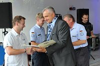 Bild: THW famili&auml;r gefeiert
