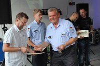 Bild: THW famili&auml;r gefeiert