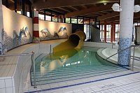 Bild: Riesenrutsche in Betrieb
