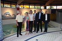 Bild: Riesenrutsche in Betrieb