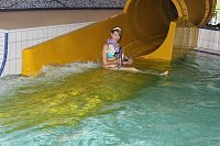Bild: Riesenrutsche in Betrieb