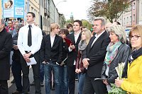 Bild: Stolpersteine in Sondershausen verlegt