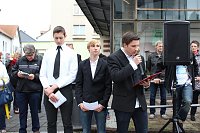 Bild: Stolpersteine in Sondershausen verlegt