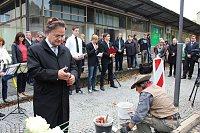 Bild: Stolpersteine in Sondershausen verlegt