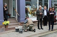 Bild: Stolpersteine in Sondershausen verlegt