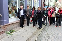 Bild: Stolpersteine in Sondershausen verlegt