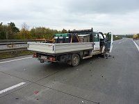 Unfall auf der A 38 Bild: Unfall auf der A 38