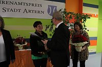 Ehrenamtspreise in Artern verliehen Bild: Ehrenamtspreise in Artern verliehen