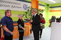 Ehrenamtspreise in Artern verliehen Bild: Ehrenamtspreise in Artern verliehen