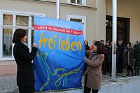 Nein zu Gewalt an Frauen Bild: Nein zu Gewalt an Frauen
