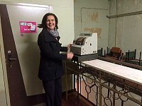 Bild: Besuch der Landr&auml;tin in der Zuckerfabrik Oldisleben