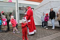 Auch in Jecha war der Weihnachtsmann Bild: Auch in Jecha war der Weihnachtsmann