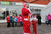 Auch in Jecha war der Weihnachtsmann Bild: Auch in Jecha war der Weihnachtsmann