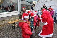 Auch in Jecha war der Weihnachtsmann Bild: Auch in Jecha war der Weihnachtsmann